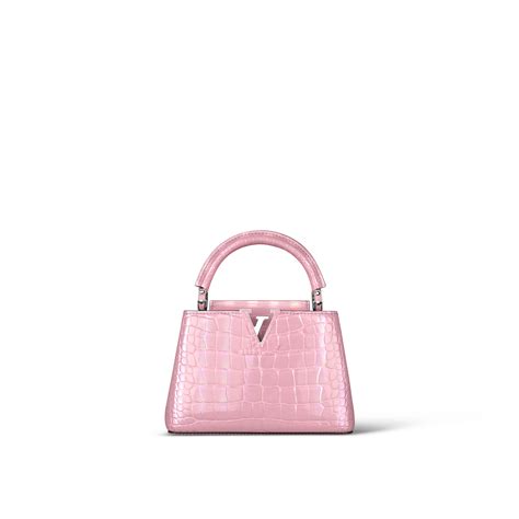 lv capucines mini crocodile|Capucines Mini Shiny Crocodile .